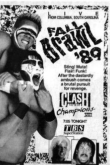 NWA Clash of The Champions VIII: Fall Brawl '89 film afişi