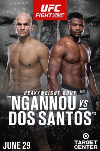 UFC on ESPN 3: Ngannou vs Dos Santos film afişi