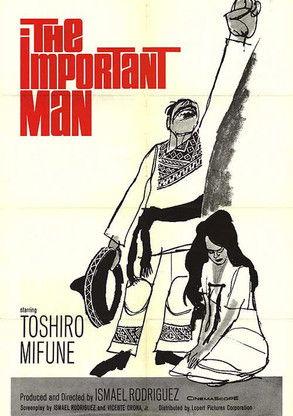 The Important Man film afişi
