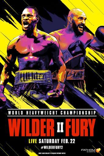Deontay Wilder vs. Tyson Fury II film afişi