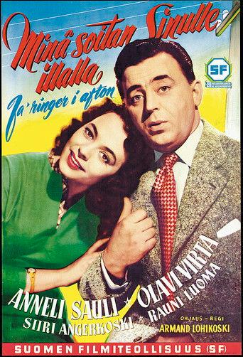 Minä soitan sinulle illalla film afişi