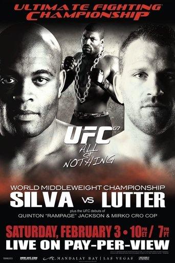 UFC 67: All or Nothing film afişi