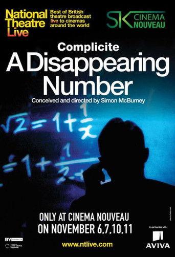 National Theatre Live: A Disappearing Number film afişi