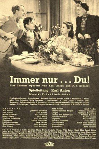 Immer nur Du film afişi