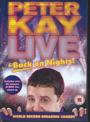 Peter Kay: Live & Back on Nights film afişi