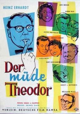 Der müde Theodor film afişi