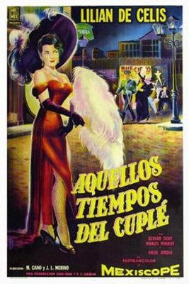 Aquellos tiempos del cuplé film afişi
