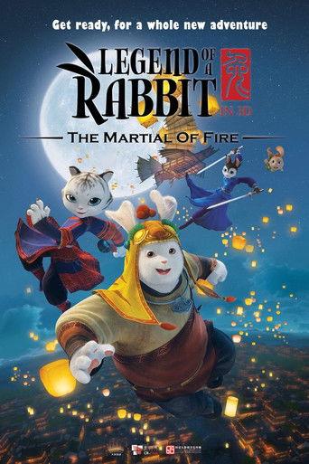 Legend of a Rabbit: The Martial of Fire film afişi