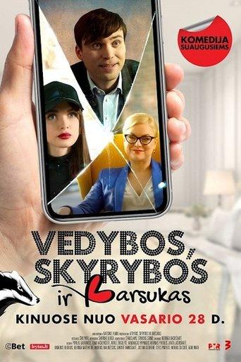Vedybos, skyrybos ir barsukas film afişi