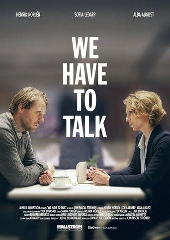We Have to Talk film afişi
