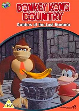 Donkey Kong Raiders of the Lost Banana film afişi