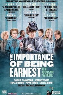 The Importance of Being Earnest film afişi