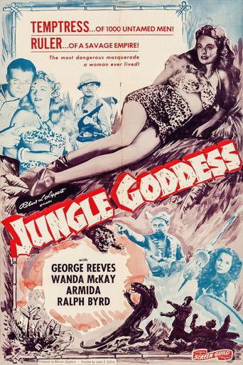 Jungle Goddess film afişi