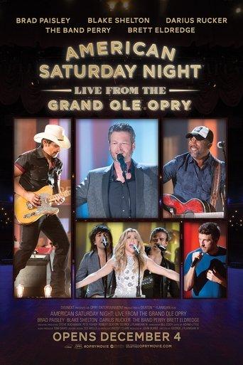American Saturday Night: Live from the Grand Ole Opry film afişi