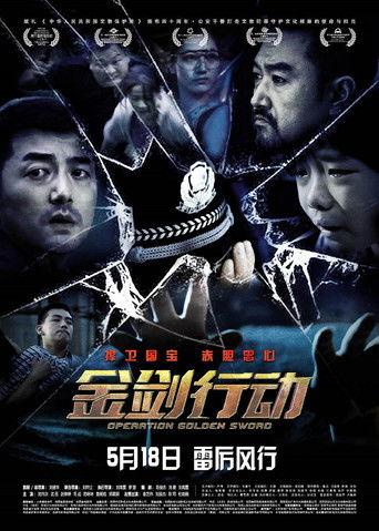 金剑行动 film afişi