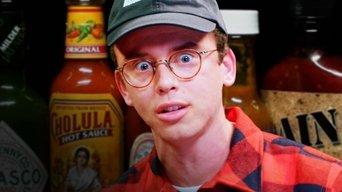 Logic Solves a Rubik's Cube While Eating Spicy Wings