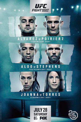 UFC on Fox 30: Alvarez vs. Poirier 2 film afişi