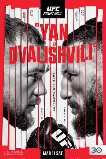 UFC Fight Night 221: Yan vs. Dvalishvili film afişi
