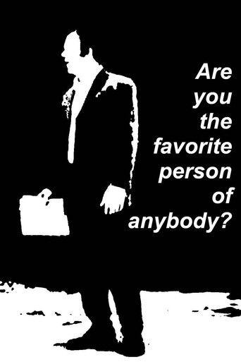 Are You the Favorite Person of Anybody? film afişi