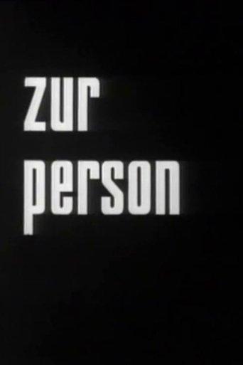 Zur Person dizi afişi