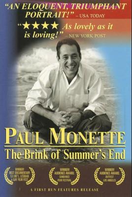Paul Monette: The Brink of Summer's End film afişi