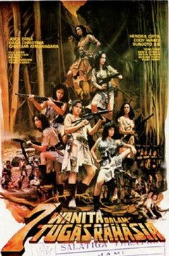 7 Wanita Dalam Tugas Rahasia film afişi