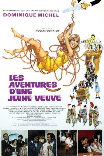 Les aventures d'une jeune veuve film afişi