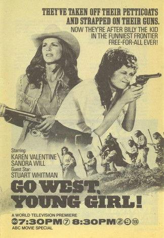 Go West, Young Girl film afişi