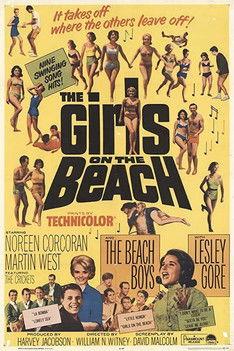 The Girls on the Beach film afişi