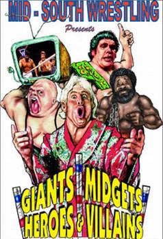 Mid-South Wrestling Giants, Midgets, Heroes & Villains vol. 1 film afişi