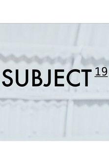 Subject 19 film afişi