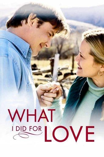 What I Did for Love film afişi