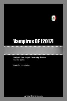 Vampiros DF film afişi