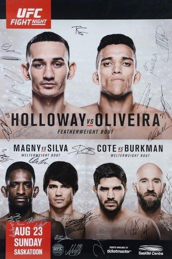 UFC Fight Night 74: Holloway vs. Oliveira film afişi