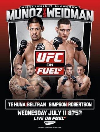 UFC on Fuel TV 4: Munoz vs. Weidman film afişi