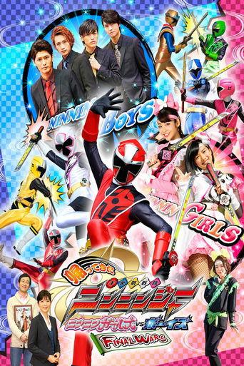 Come Back! Shuriken Sentai Ninninger: Ninnin Girls vs. Boys FINAL WARS film afişi