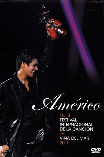 Américo at the Viña del Mar International Song Festival 2010 film afişi
