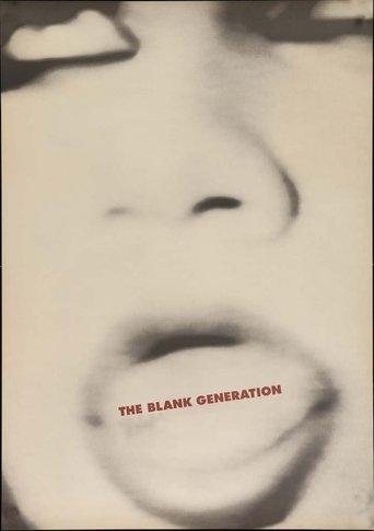 The Blank Generation film afişi