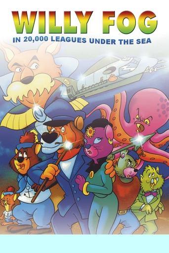 Willy Fog in 20,000 Leagues Under the Sea film afişi