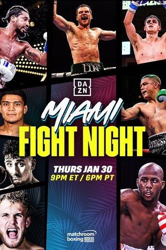 DAZN Miami Fight Night film afişi