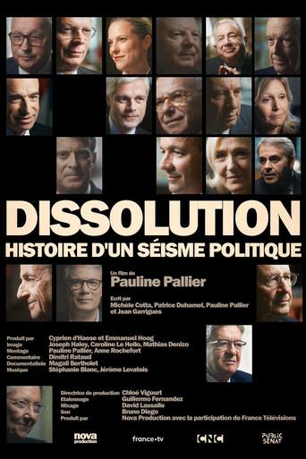 Dissolution, histoire d'un séisme politique film afişi