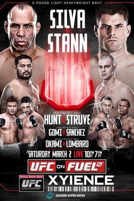 UFC on Fuel TV 8: Silva vs. Stann film afişi