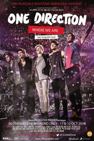 One Direction: Where We Are - The Concert Film film afişi