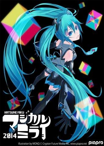 Hatsune Miku: Magical Mirai 2014 film afişi