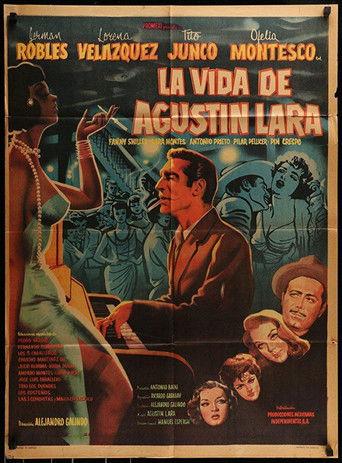 La vida de Agustín Lara film afişi