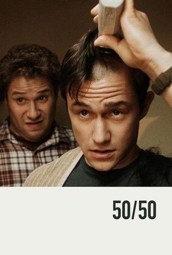 50/50 film afişi