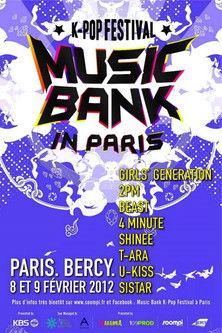 Music Bank in Paris film afişi