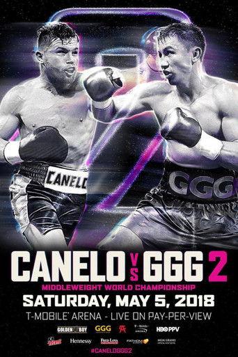 Canelo Alvarez vs. Gennady Golovkin II film afişi