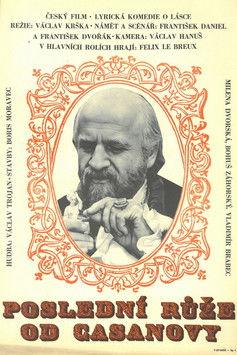 Poslední růže od Casanovy film afişi