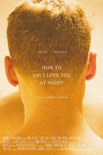 How to Say I Love You at Night film afişi